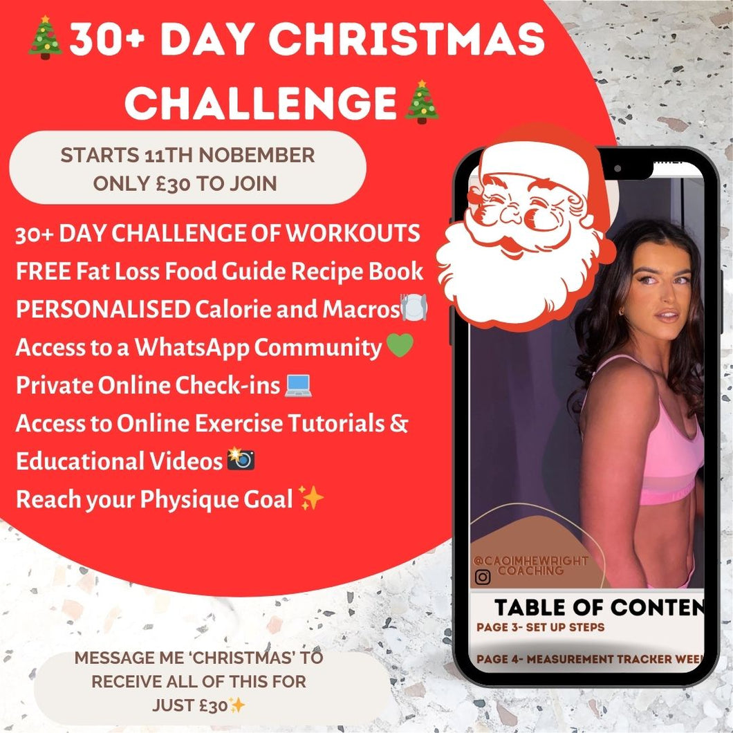 30 DAY CHRISTMAS CHALLENGE 🎄❤️